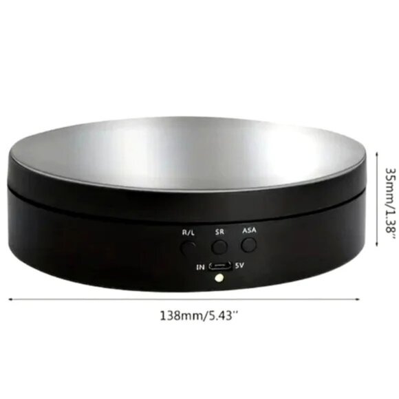 360° Mirror Rotating Display Stand New in Box - Picture 3 of 3